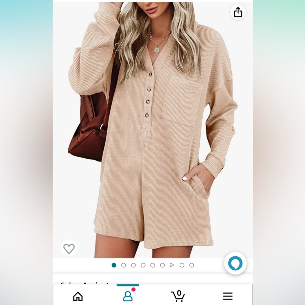 Amazon Long Sleeve Romper